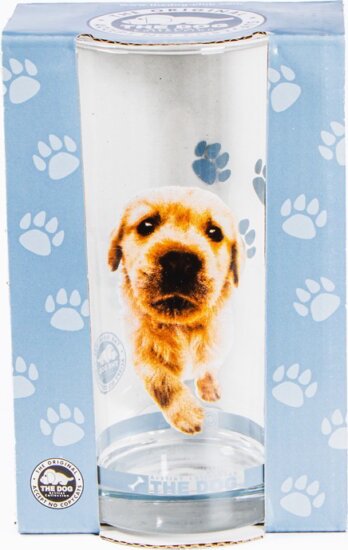 PRC Golden Retriever 300ml Üdítős Üveg pohár - Átlátszó / Mintás PRC Golden Retriever 300ml Üdítős Üveg pohár - Átlátszó / Mintás