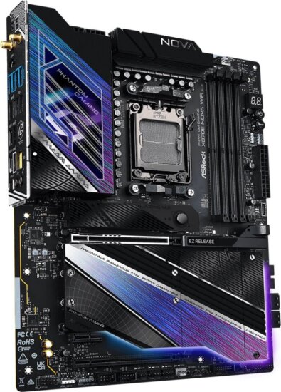 ASRock X870E Nova WiFi DDR5 AMD AM5 ATX Alaplap