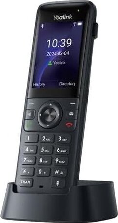 Yealink AX83H Wireless IP Asztali telefon - Fekete