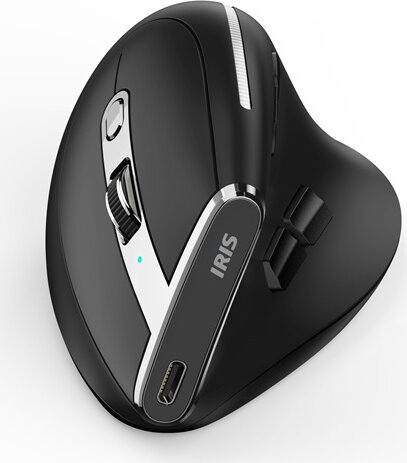 Iris IVM36-W Vertikális Wireless Egér - Fekete Iris IVM36-W Vertikális Wireless Egér - Fekete