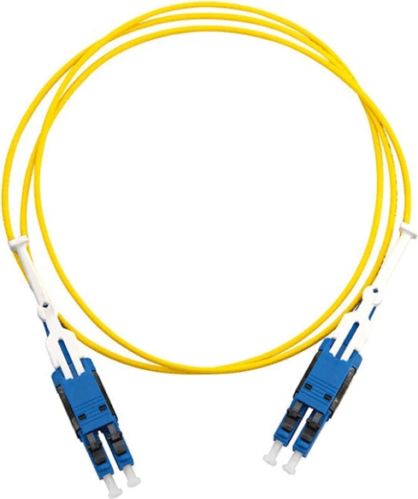 Gigalight optikai patch kábel 2xSC + 2xLC Duplex 2m - Sárga