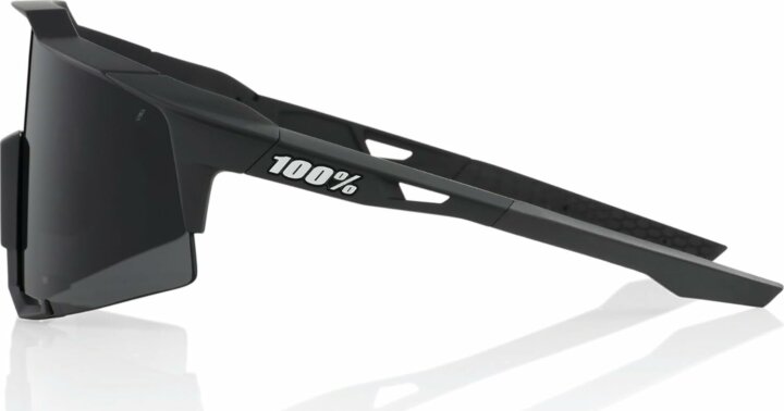 100percent Speedcraft Füst színű Tükrös lencsés Napszemüveg - Matt fekete