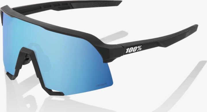 100percent S3 HiPER Kék Tükrös Lencsés UV Napszemüveg - Matt fekete 100percent S3 HiPER Kék Tükrös Lencsés UV Napszemüveg - Matt fekete