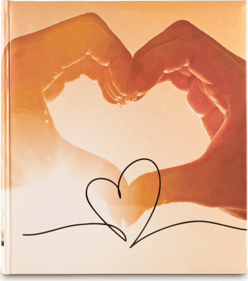 Hama 99007625 Heart Fotóalbum - Mintás Hama 99007625 Heart Fotóalbum - Mintás
