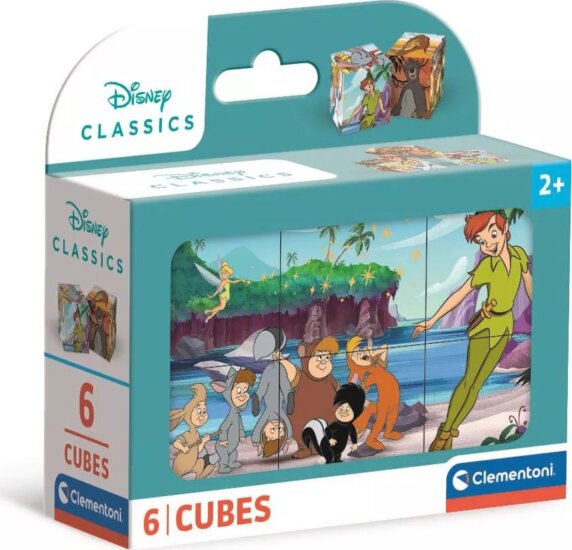 Clementoni Disney classic 6 darabos Mesekocka kirakós