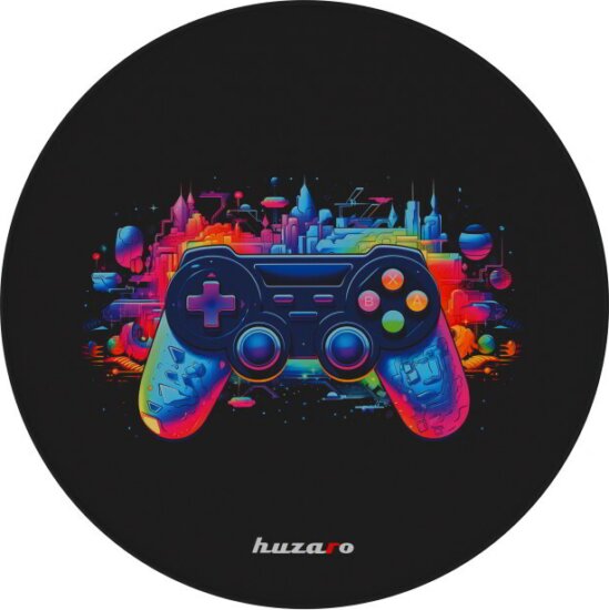 Huzaro HZ-FLOORMAT 7.0 Kontroller mintás Gamer Szőnyeg Ø 120cm Huzaro HZ-FLOORMAT 7.0 Kontroller mintás Gamer Szőnyeg Ø 120cm