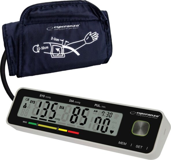 Esperanza ECB009 Fervor Felkaros Digitális Vérnyomásmérő - Fehér