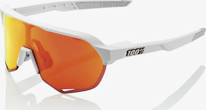 100percent S2 HiPER Piros Tükrös Lencsés UV Napszemüveg - Tört Fehér