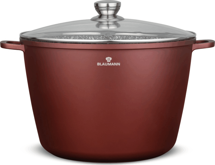 Blaumann BL-4089 Cerastone Lábas Üveg fedővel Ø 32cm 14L - Bronz