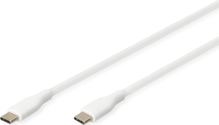 Digitus USB-C apa - USB-C apa Adat- és töltőkábel 2m - Fehér Digitus USB-C apa - USB-C apa Adat- és töltőkábel 2m - Fehér