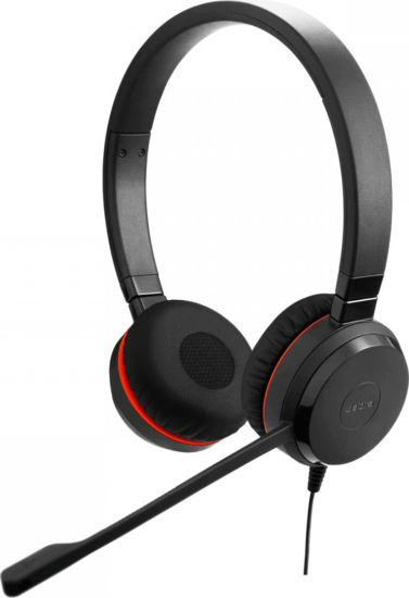 Jabra Evolve 20 SE USB-A / USB-C UC Call Center Sztereo fejhallgató Headset - Fekete Jabra Evolve 20 SE USB-A / USB-C UC Call Center Sztereo fejhallgató Headset - Fekete