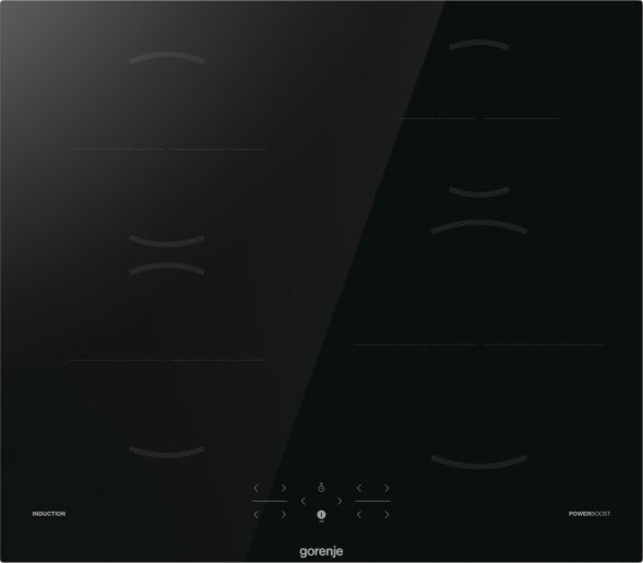 Gorenje GI601FMC Beépíthető 4 zónás Indukciós Főzőlap 7200 Watt - Fekete