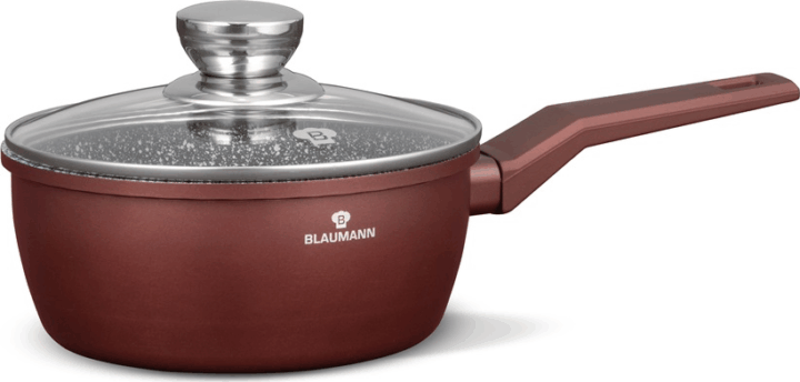 Blaumann BL-4070 1,9L Cerastone Szószos edény Üveg fedővel Ø 18cm 1.9L - Bronz Blaumann BL-4070 1,9L Cerastone Szószos edény Üveg fedővel Ø 18cm 1.9L - Bronz