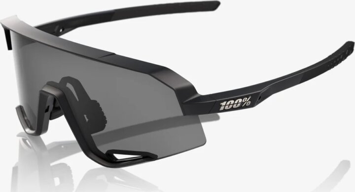 100percent Slendale Füst színű Lencsés UV Napszemüveg - Matt fekete