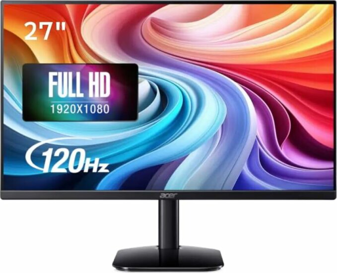 Acer 27" UM.HX2EE.G05 KA2 16:9 FullHD IPS LCD Monitor - Fekete Acer 27" UM.HX2EE.G05 KA2 16:9 FullHD IPS LCD Monitor - Fekete