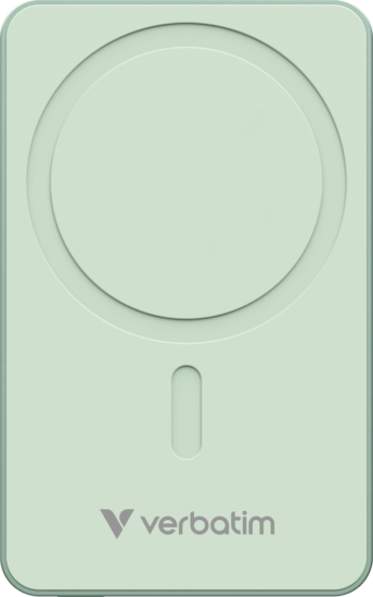 Verbatim 32226 Essential MagSafe Wireless Powerbank 10000mAh 20W - Zöld