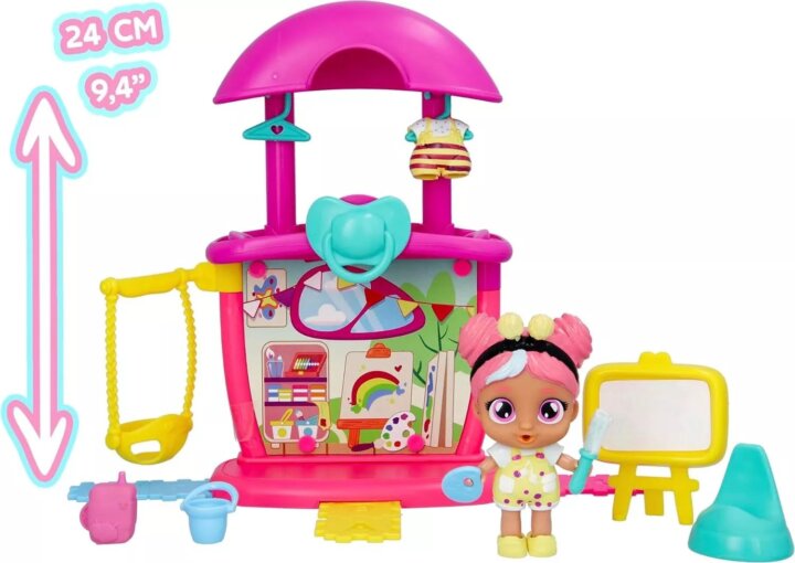 Cry Babies Playtime Maddy játszószobája játékszett 14 darab kiegészítővel Cry Babies Playtime Maddy játszószobája játékszett 14 darab kiegészítővel