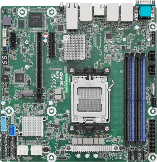 Asrock B650 D4U-2L2T/BCM DDR5 AMD AM5 MicroATX Alaplap