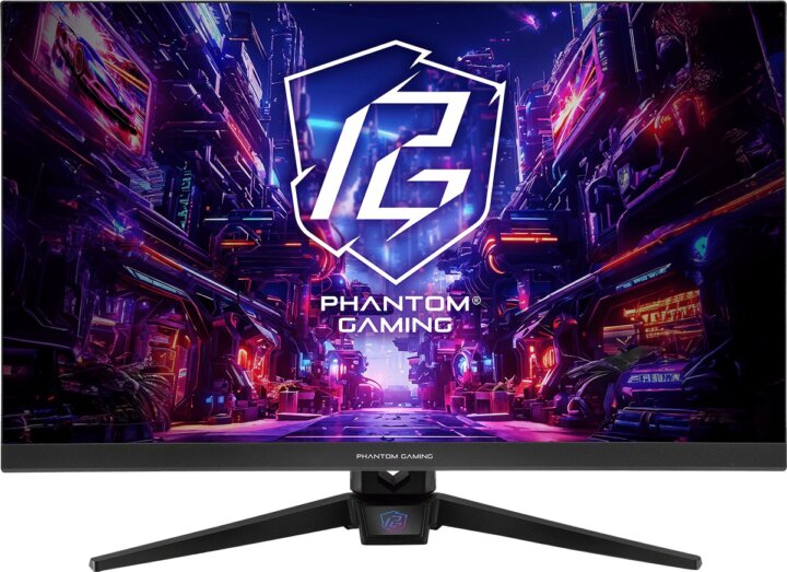 Asrock 27" Phantom Gaming 16:9 FHD IPS Gaming Monitor - Fekete