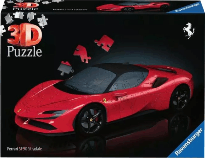 Ravensburger Ferrari SF 90 Stradale 108 darabos 3D puzzle Ravensburger Ferrari SF 90 Stradale 108 darabos 3D puzzle