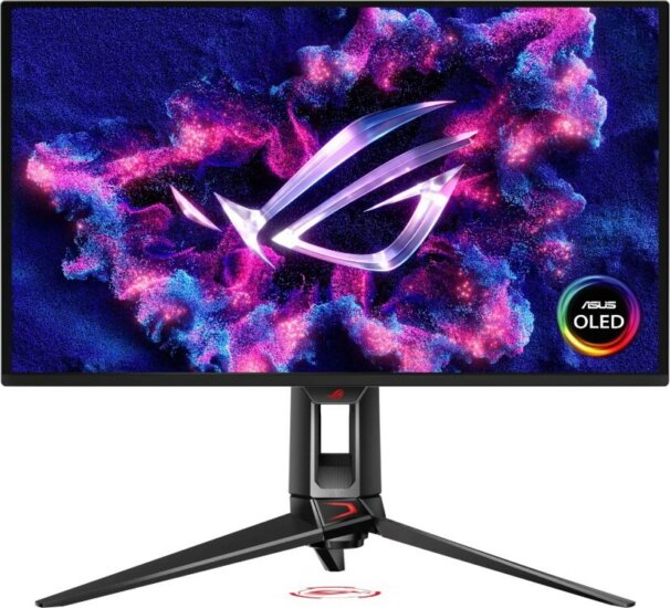 Asus 27" PG27UCDM ROG Swift 16:9 QD OLED Gaming Monitor - Fekete