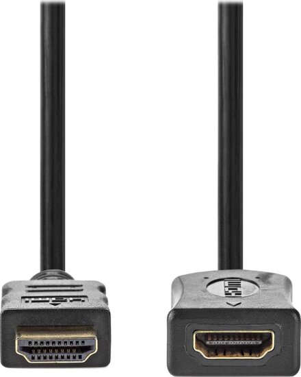 Nedis CVGL34096BK10 HDMI 1.4 - HDMI 1.4 Hosszabbító kábel 1m - Fekete