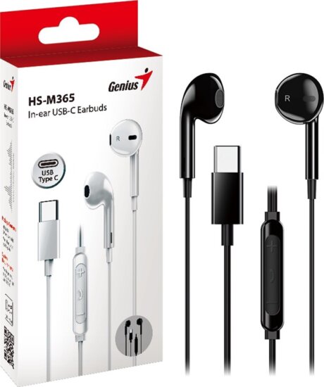 Genius HS-M365 Vezetékes Fejhallgató Headset - Fekete