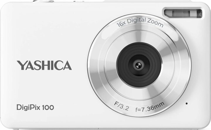 Yashica DigiPix 100 Kompakt Digitális Fényképező 44Mpx / FullHD - Fehér