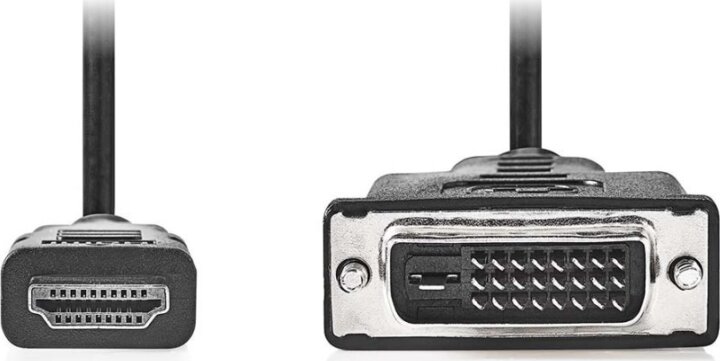 Nedis CCGL34800BK30 HDMI - DVI-D Kábel 3m - Fekete