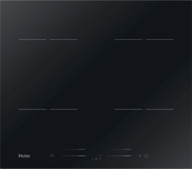 Haier HAISJ64MC Beépíthető Okos 4 zónás Indukciós Főzőlap 7400 Watt - Fekete