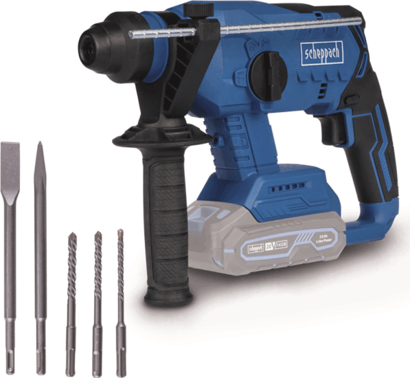 Scheppach BC-RHD230-X Akkus Fúró-Vvésőkalapács 20V (akku és töltő nélkül)