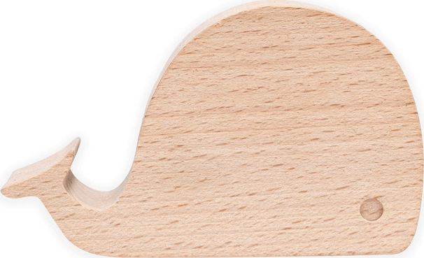 Kikkerland US183 Mobiltelefon Univerzális Fából készült telefontartó állvány - Bálna