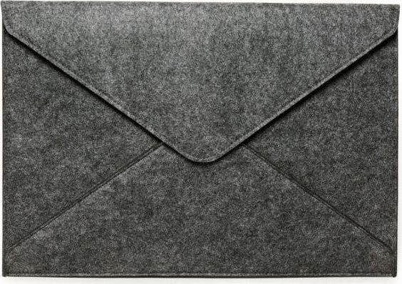 Kikkerland OR123-L Nagy méretű gyapjú Laptop táska/Tok - Szürke