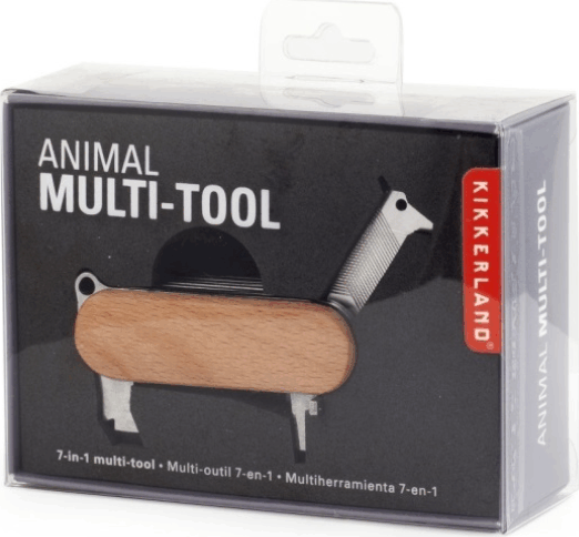 Kikkerland CD62 7 az 1ben állatos multifunkciós zsebszerszám Kikkerland CD62 7 az 1ben állatos multifunkciós zsebszerszám