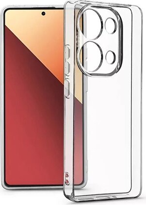 Haffner Xiaomi Redmi Note 13 Pro 4G/Poco M6 Pro 4G Szilikon Hátlapvédő Telefontok - Átlátszó