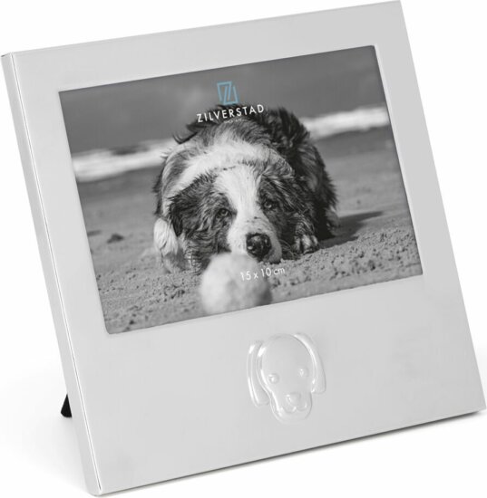 Zilverstad 6916231 Hund 17,2x15,9 Képkeret - Ezüst
