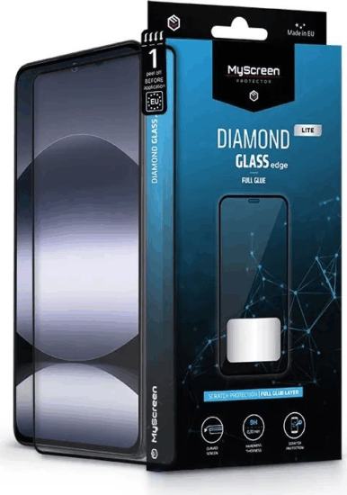 MyScreenProtector Xiaomi Redmi Note 14 4G/5G 2.5D Full Glue Kijelzővéfő üveg