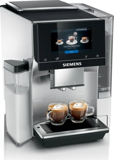 Siemens TQ715R03 Automata Kávéfőző 1500W - Ezüst / Fekete Siemens TQ715R03 Automata Kávéfőző 1500W - Ezüst / Fekete