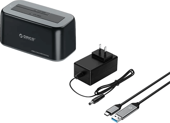 Orico 6819C3-V1-EU-BK-BP-HW SSD/HDD Dokkoló és klónozó állomás (USB3.2 Gen2 - SATA)