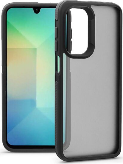 Haffner Neo Samsung Galaxy A26 5G Szilikon telefon tok - Fekete