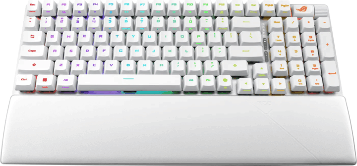 ASUS ROG Strix Scope II 96 RX Wireless Mechanikus Gaming Billentyűzet UK - Fehér