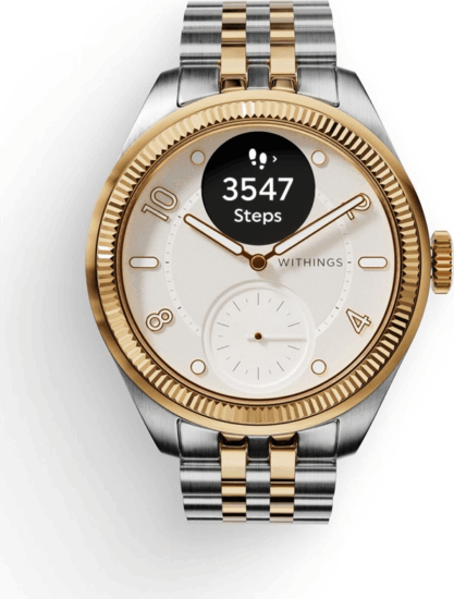 Withings HWA10 11-All-Int SW Nova Brilliant Okosóra 39mm - Arany