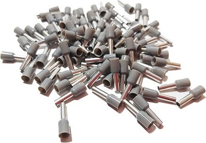 Tracon E119 4 mm2 100 db Szigetelt érvéghüvely - Szürke