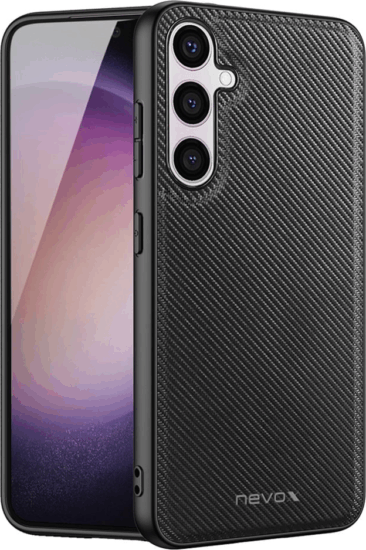 Nevox StyleShell Nylo Samsung Galaxy S25+ Szilikon Telefon tok - Fekete Nevox StyleShell Nylo Samsung Galaxy S25+ Szilikon Telefon tok - Fekete