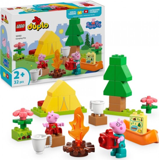 LEGO® DUPLO Peppa Malac: 10452 - Kempingezős kirándulás