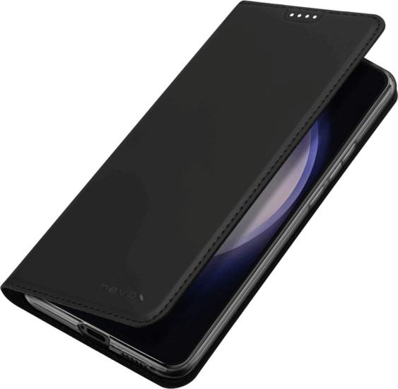 Nevox Vario Series Bookcase Samsung Galaxy S25 Flip Telefon tok - Fekete Nevox Vario Series Bookcase Samsung Galaxy S25 Flip Telefon tok - Fekete