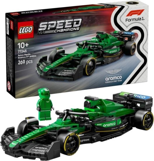 LEGO® Speed Champions: 77245 - Aston Martin Aramco F1® AMR24 versenyautó LEGO® Speed Champions: 77245 - Aston Martin Aramco F1® AMR24 versenyautó