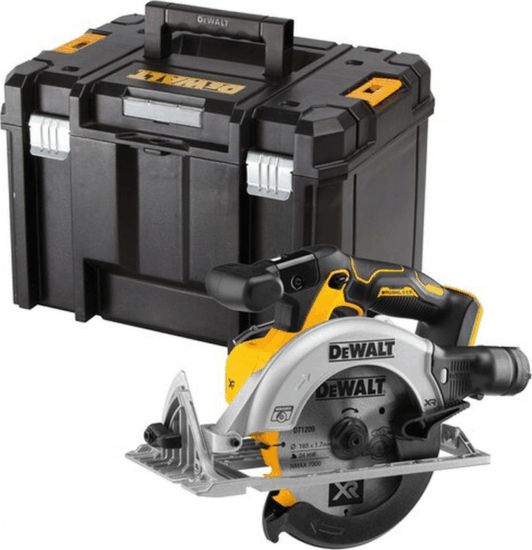 DeWalt DCS565NT-XJ Akkumulátoros körfűrész Ø165mm (akku és töltő nélkül)