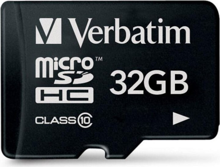 Verbatim microSDHC 32 GB + Adapter