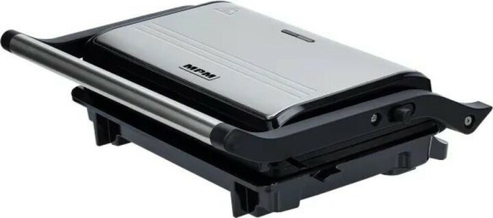 MPM MGR-13 Asztali Grill és Panini sütő 1000 Watt - Inox MPM MGR-13 Asztali Grill és Panini sütő 1000 Watt - Inox